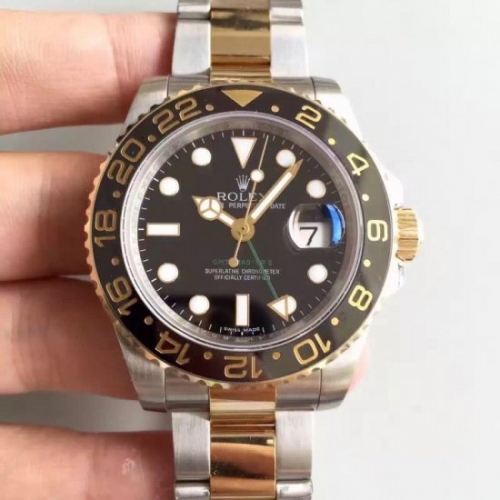 Rolex GMT-Master II 116713LN V6S Stainless Steel & Yellow Go