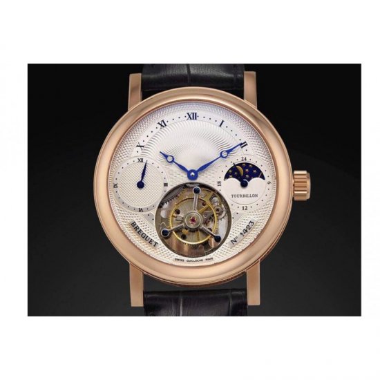 Breguet Grand Complication Moonphase Tourbillon Rose Gold Swiss