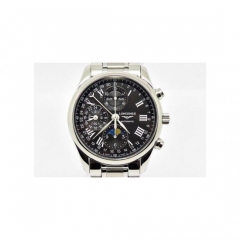 Longines Conquest Classic Chronograph Moonphase Stainless Steel