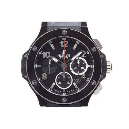 Hublot Big Bang Black Ceramic Black Dial Swiss HUB4100