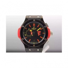 Hublot Big Bang Red Devil Manchester PVD Black Dial Swiss HUB410