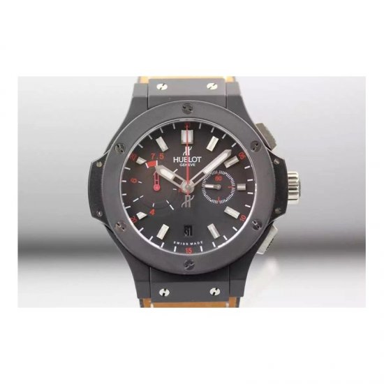 Hublot Big Bang Black Ceramic Black Dial Swiss 7750