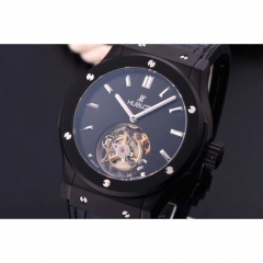 Hublot Classic Fusion Tourbillon Black Ceramic Black Dial Swiss