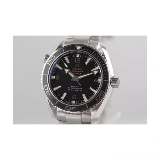 Omega Seamaster Planet Ocean 42MM Stainless Steel Black Dial Swi