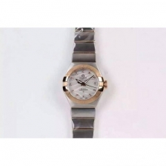 Omega Constellation Double Eagle Lady 27MM Stainless Steel &