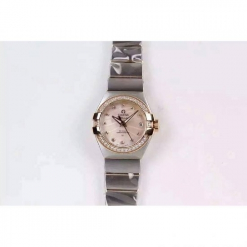 Omega Constellation Double Eagle Lady 27MM Stainless Steel &