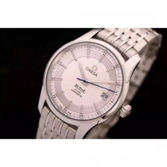 Omega De Ville 41MM Stainless Steel White Dial Swiss 8500