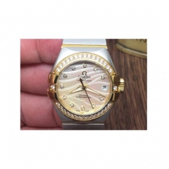 Omega Constellation Double Eagle Lady 27MM Stainless Steel &