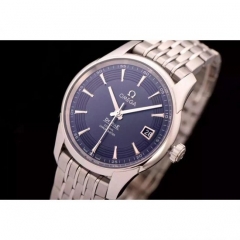 Omega De Ville 41MM Stainless Steel Blue Dial Swiss 8500