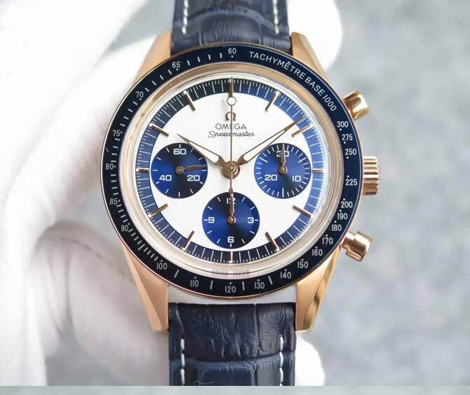 Omega Speedmaster Moonwatch Limited Edition Rose Gold White &