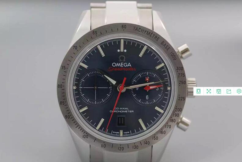 Omega Speedmaster ´57 Chronograph 41MM Stainless Steel Blue Dial