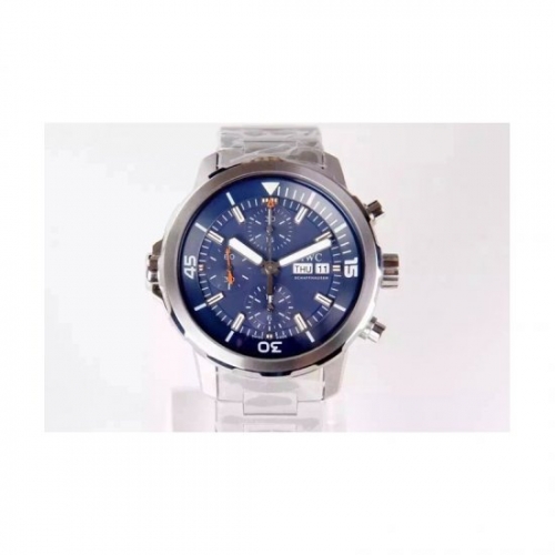 IWC Aquatimer IW376802 Chronograph Stainless Steel Blue Dial Swi