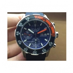 IWC Aquatimer IW3767-04 Chronograph Stainless Steel Blue Dial Sw