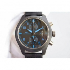 IWC Big Pilot Top Gun Chronograph IW388003 Ceramic Black Dial Sw