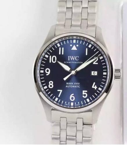 IWC Pilot Mark XVIII Le Petit IW327004 Stainless Steel Bl