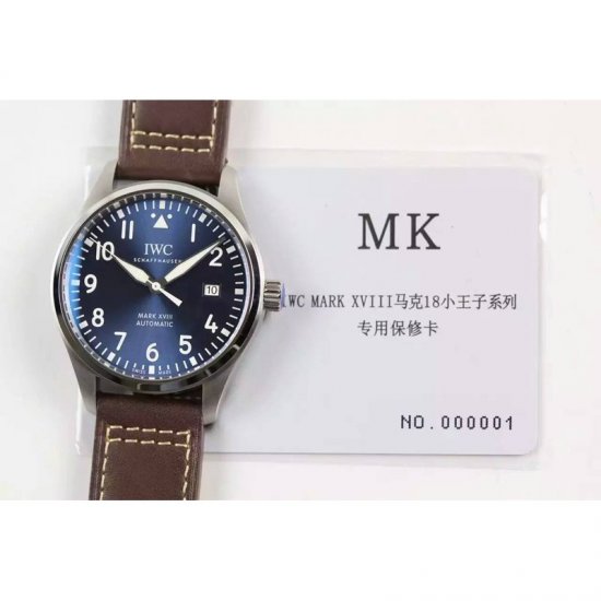 IWC Pilot Mark XVIII Le Petit IW327004 Stainless Steel Bl