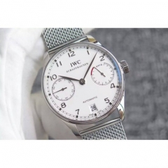 IWC Portuguese IW5007 Stainless Steel White Dial Swiss 52010