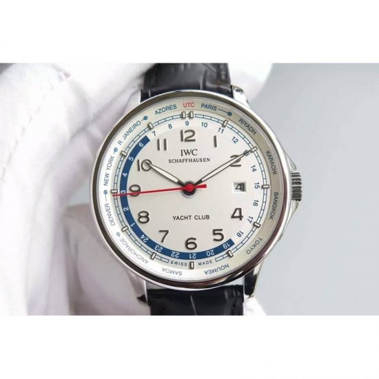 IWC Portuguese Yacht Club Stainless Steel White Dial Swiss 89000