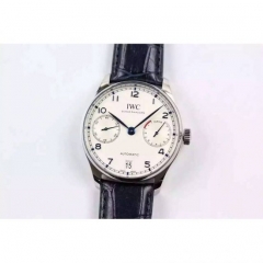 IWC Portuguese IW500705 Stainless Steel White Dial Swiss 52010