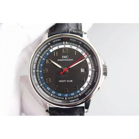 IWC Portuguese Yacht Club Stainless Steel Black Dial Swiss 89000