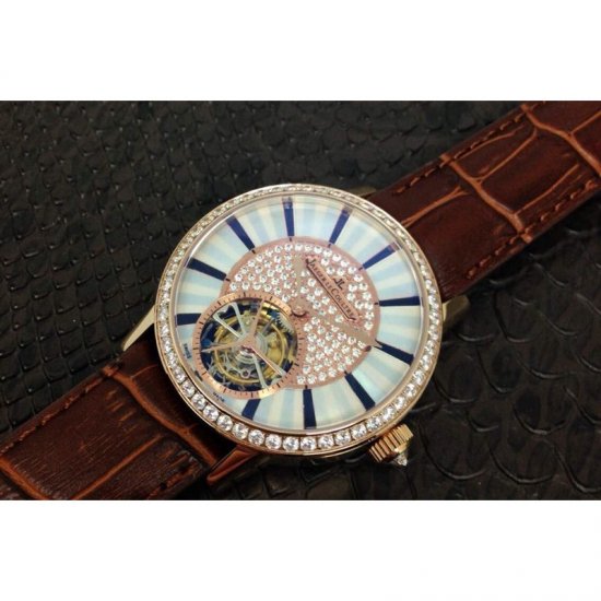 Jaeger-LeCoultre Rendez Vous Tourbillon Rose Gold & Diamonds