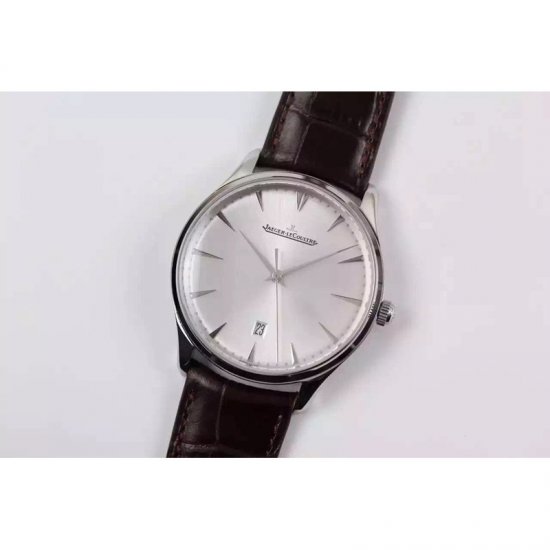 Jaeger-LeCoultre Master Ultra Thin Date Stainless Steel Silver D