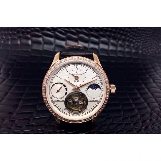 Jaeger-LeCoultre Master Grande Tradition Tourbillon Rose Gold &a