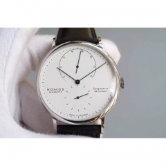 Nomos Lambda Stainless Steel White Dial German DUW 1001