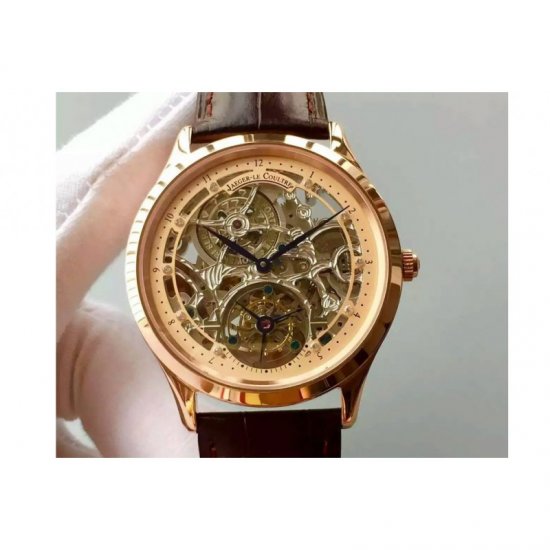 Jaeger-LeCoultre Master Ultra Thin Tourbillon Rose Gold Gold &am