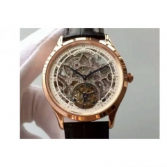 Jaeger-LeCoultre Master Ultra Thin Tourbillon Rose Gold White &a