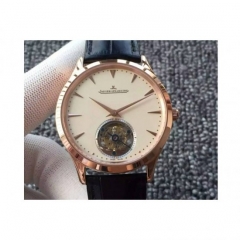 Jaeger-LeCoultre Master Ultra Thin Tourbillon Rose Gold Beige Di