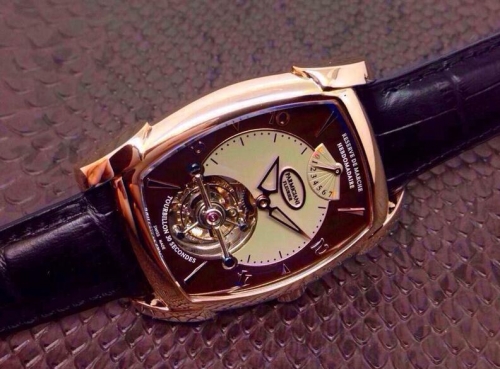 Parmigiani Fleurier Kalpa Grande Tourbillon Rose Gold Brown &