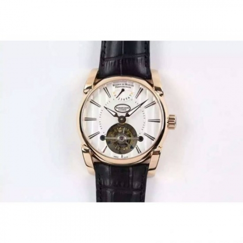 Parmigiani Fleurier Tonda Tourbillon Rose Gold White Dial Swiss