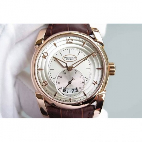 Parmigiani Fleurier Kalpa Tonda Rose Gold White Dial Swiss 331