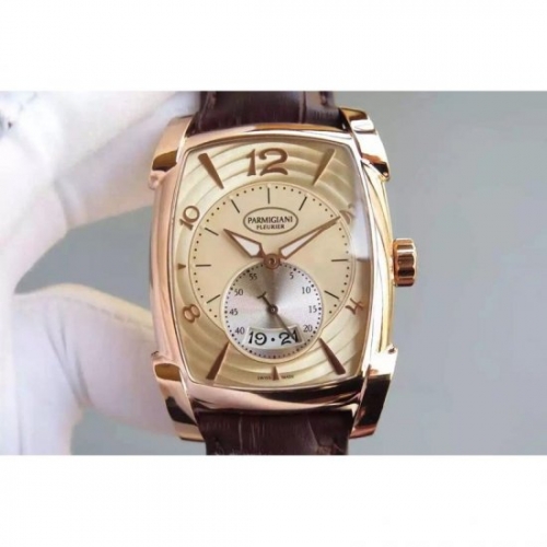 Parmigiani Fleurier Kalpa Grande Rose Gold Gold Dial Swiss 331