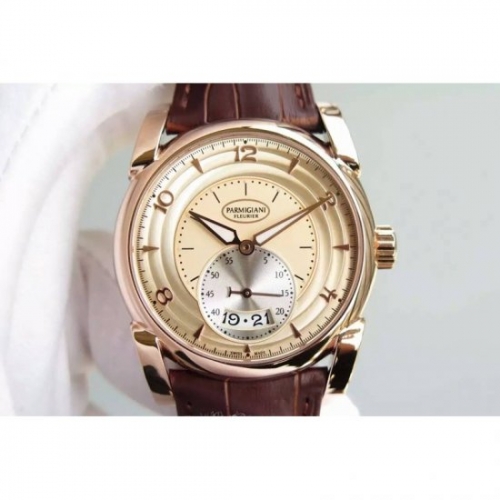 Parmigiani Fleurier Kalpa Tonda Rose Gold Gold Dial Swiss 331