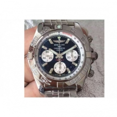 Breitling Chronomat B01 Stainless Steel Black Dial Swiss 7750