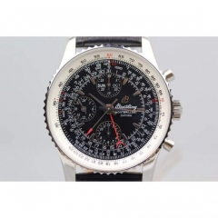 Breitling Datora Montbrillant Perpetual Calendar Chronograph Bla