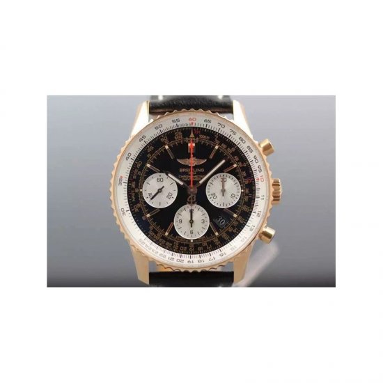 Breitling Navitimer Chronograph Black Dial SWISS 7750