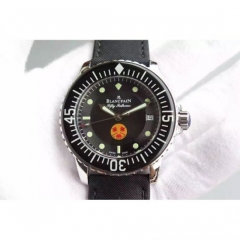 Blancpain Fifty Fathoms No Radiaction Stainless Steel Black Dial