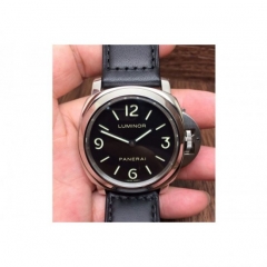 Panerai Luminor Base PAM 112 Stainless Steel Black Dial Swiss OP