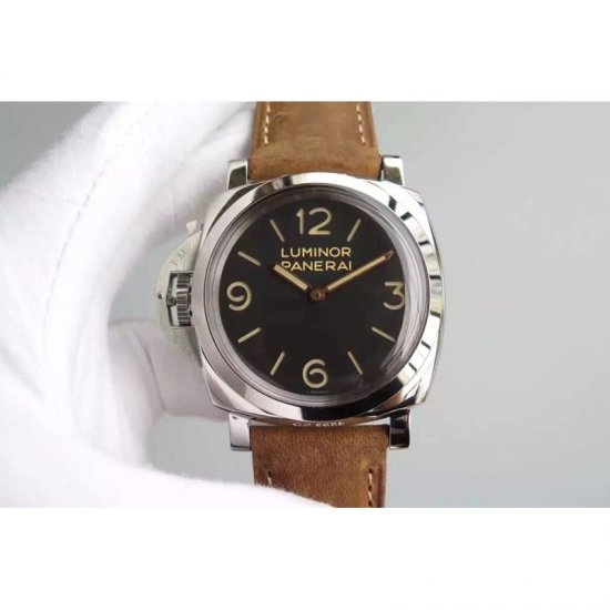 Panerai Luminor 1950 PAM 557 Stainless Steel Black Dial Swiss P3