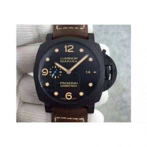 Panerai Luminor Marina 1950 PAM 661 Carbotech Black Dial Swiss P