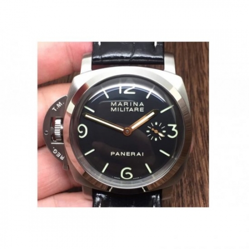 Panerai Luminor Marina Militare PAM 217 Stainless Steel Black Di