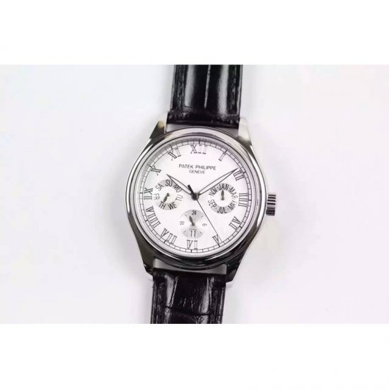 Patek Philippe Annual Calendar 5035G Stainless Steel White Dial