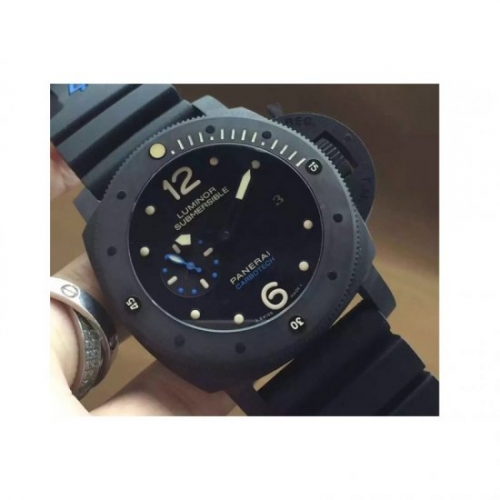 Panerai Luminor Submersible 1950 PAM 616 Carbotech Black Dial Sw