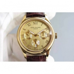 Patek Philippe Annual Calendar 5035J Yellow Gold Gold Dial Swiss