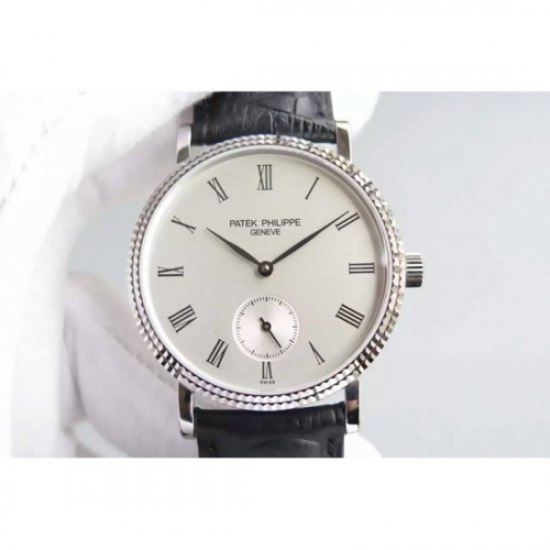 Patek Philippe Calatrava 5119G Stainless Steel White Dial Swiss