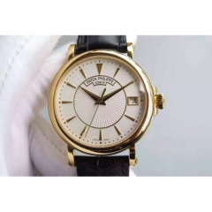 Patek Philippe Calatrava 5153 Yellow Gold White Dial Swiss 324SC