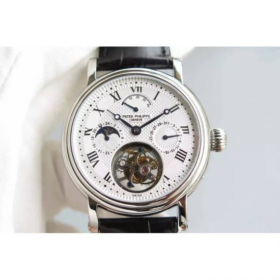 Patek Philippe Grand Complication Tourbillon Stainless Steel Whi